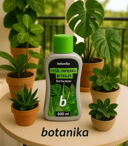 Yeşil Yapraklı Bitkiler İçin Özel Sıvı Besini 600 ML